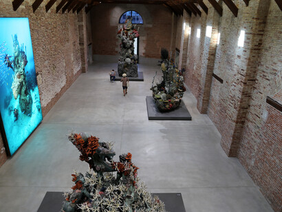 Damien Hirst, mostra "Treasures from the Wreck of the Unbelievable", Punta della dogana, Venezia, 2017