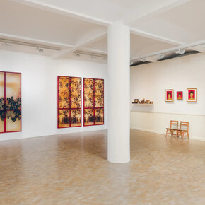 KV Duong, Where wound becomes water, exhibition view. Courtesy of Pippy Houldsworth Gallery