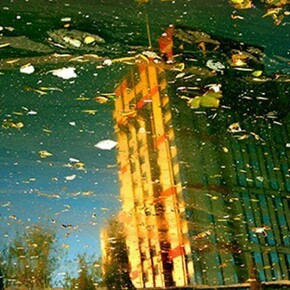 Han Bing, Polluted Veil of Lace: Urban Amber, 2005, 100 x 150cm, 60x90cm Photography