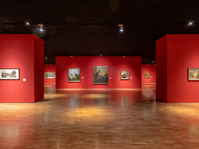 Various artists, Keep pace with the times, exhibition view. Courtesy of Long Museum