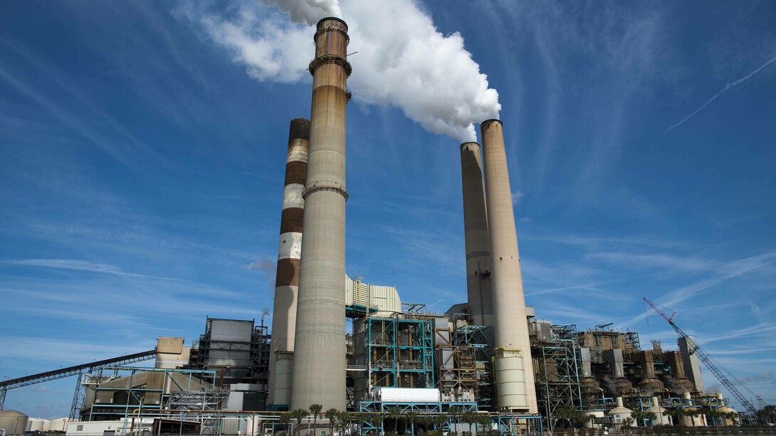 A power plant in Europe that's running on fumes 