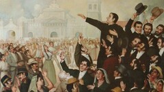 "Celebración del Primer Grito de Independencia de Centroamérica en 1811", Luis Vergara Ahumada