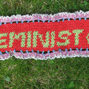 Su Richardson, Feministo Banner, 1976  Courtesy the artist