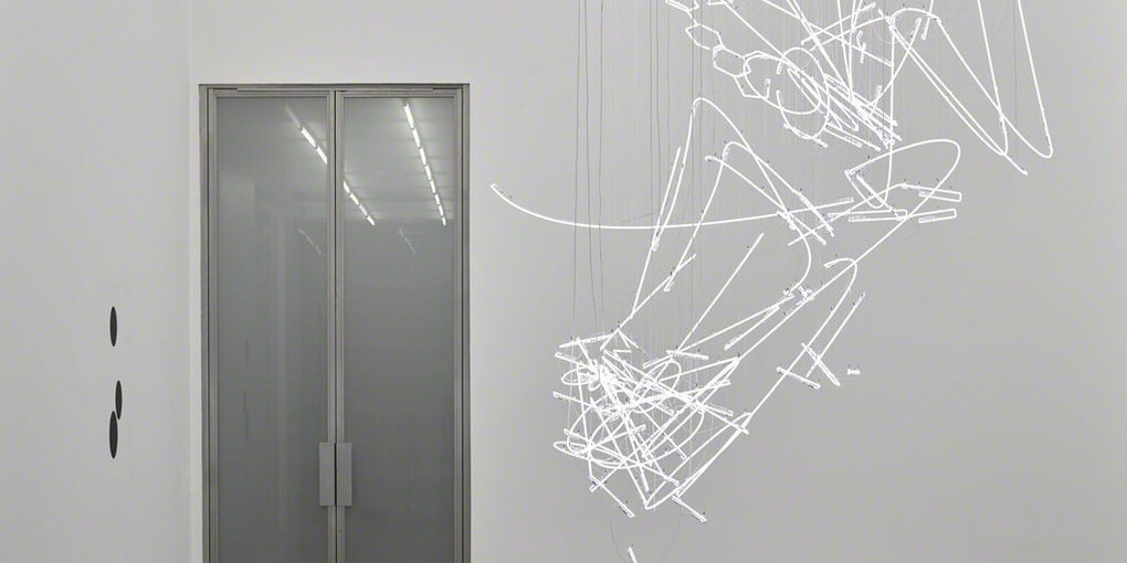 Cerith Wyn Evans, Exhibition view. Courtesy of White Cube