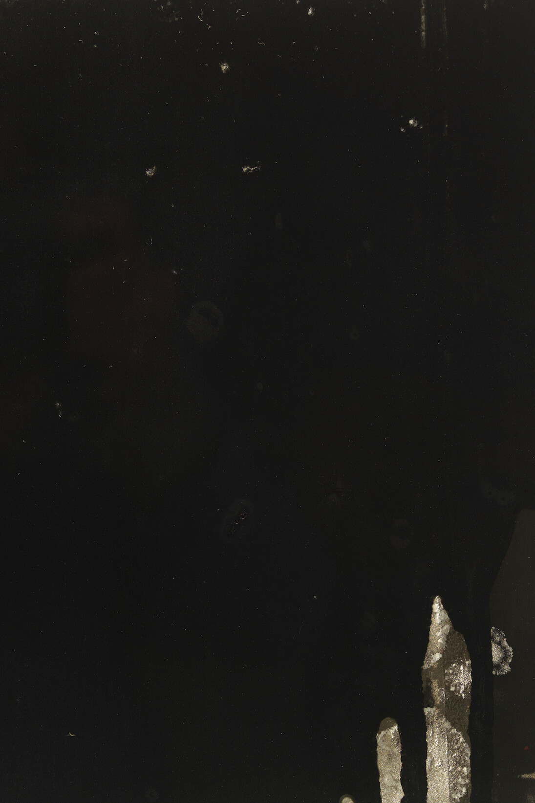 Barcilon, 2015, pure pigments and varnish on wood, 153x200cm. Detail