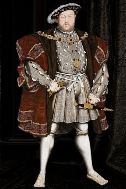 Portrait of Henry VIII (after 1537). Oil on canvas. Walker Art Gallery, Liverpool, UK