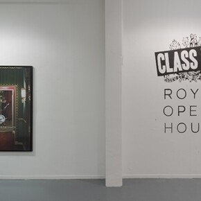 Order. Act III. Dinner at The Dorchester.Exhibition view. Courtesy of ADN Galeria