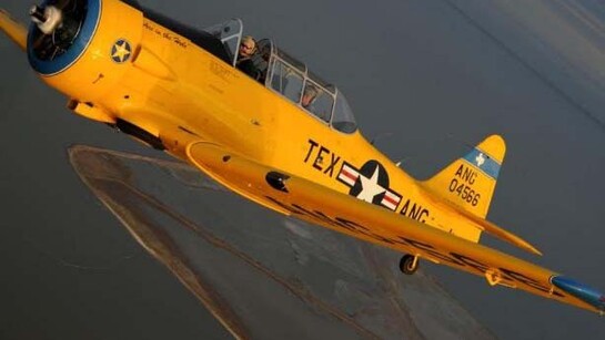 North American T-6 Texan. Courtesy of Lone Star Flight Museum