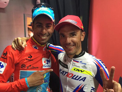 Fabio Aru e Purito Rodriguez