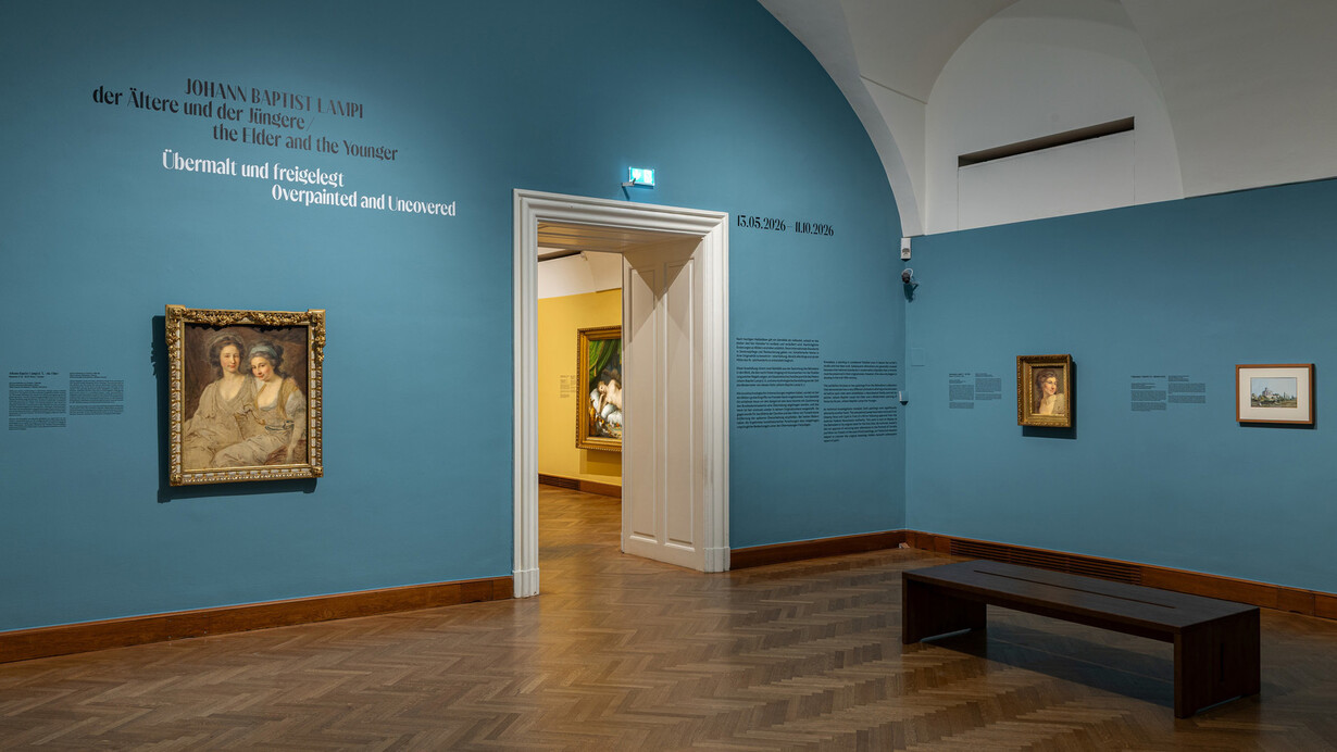 Im blick, ausstellungsansicht. Mit freundlicher genehmigung des Upper Belvedere Museum