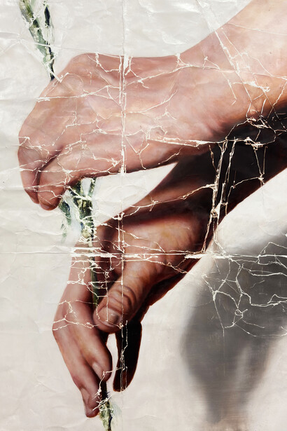 Kenta Kawabata, untitled (detail). Courtesy of GR gallery 