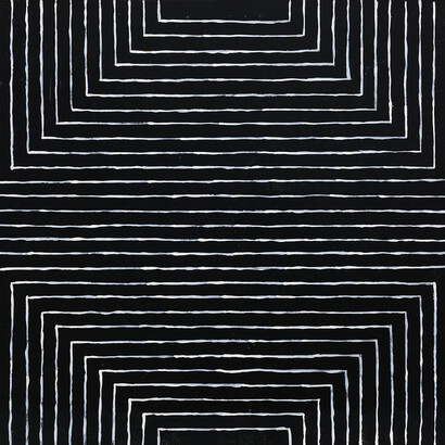 Eric Sullivan, Sturtevant: study for Stella Bethlehem hospital 1990 (detail), 2026. Courtesy of The Hole