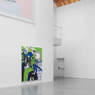 Joe Bradley, Oscar Tuazon, Michael Williams. Courtesy of Brant Foundation