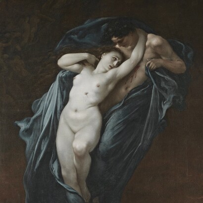 Gustave Doré: «Las almas de Paolo y Francesca» (1863) 