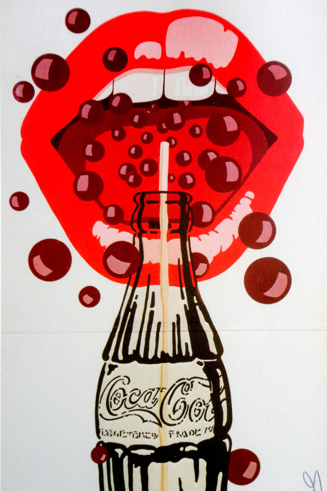 Andy Warhol, Velvet Underground, dettaglio, serigrafia su carta, pezzo unico, 63 x 31 cm, collezione privata