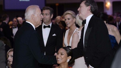 Joe Biden lobbying on behalf of his democratic agenda