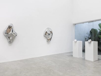 Rizza, Gesto paramétrico, vista da exposição. Cortesia da Zipper Galeria