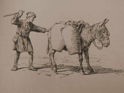 Ilustración para «El Lazarillo de Tormes»