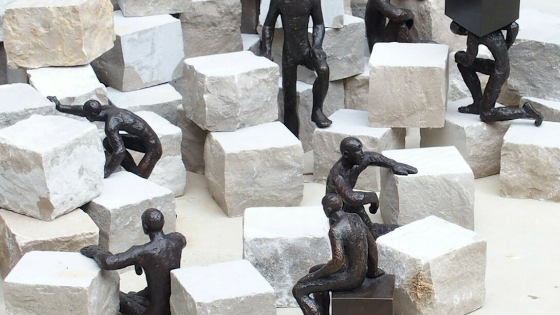 Labyrinth, Exhibition view. Courtesy of Galerie Geraldine Banier