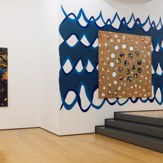 Uman, Nice to meet you, again, exhibition view. Courtesy of Eleni Koroneou Gallery