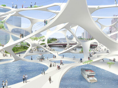 Akihisa Hirata. Foam Form, Kaohsiung, Taiwan. Project. 2011. © Akihisa Hirata Architecture Office and Kuramochi + Oguma