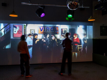 Blitz: the club that shaped the 80s, exhibition view. Courtesy of Design Museum