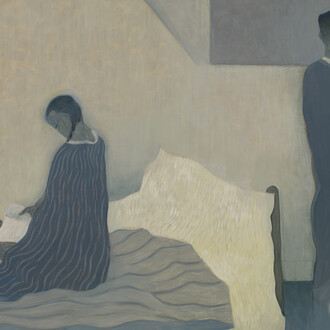 Anne Rothenstein, Still at sea, 2024. Courtesy of Stephen Friedman Gallery