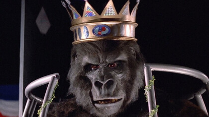 Kng Kong expuesto ante el público