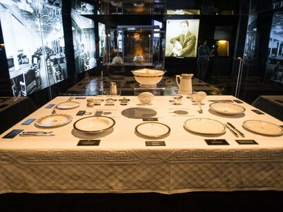 Recreación del salón del Titanic