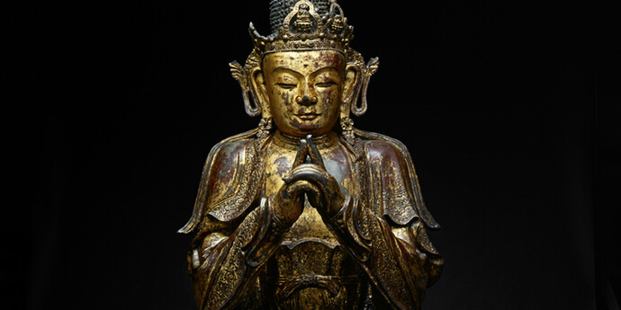Visualizing Afterlife, Paradise, and Earthly Spheres in Chinese Art. Courtesy of Crow Collection 