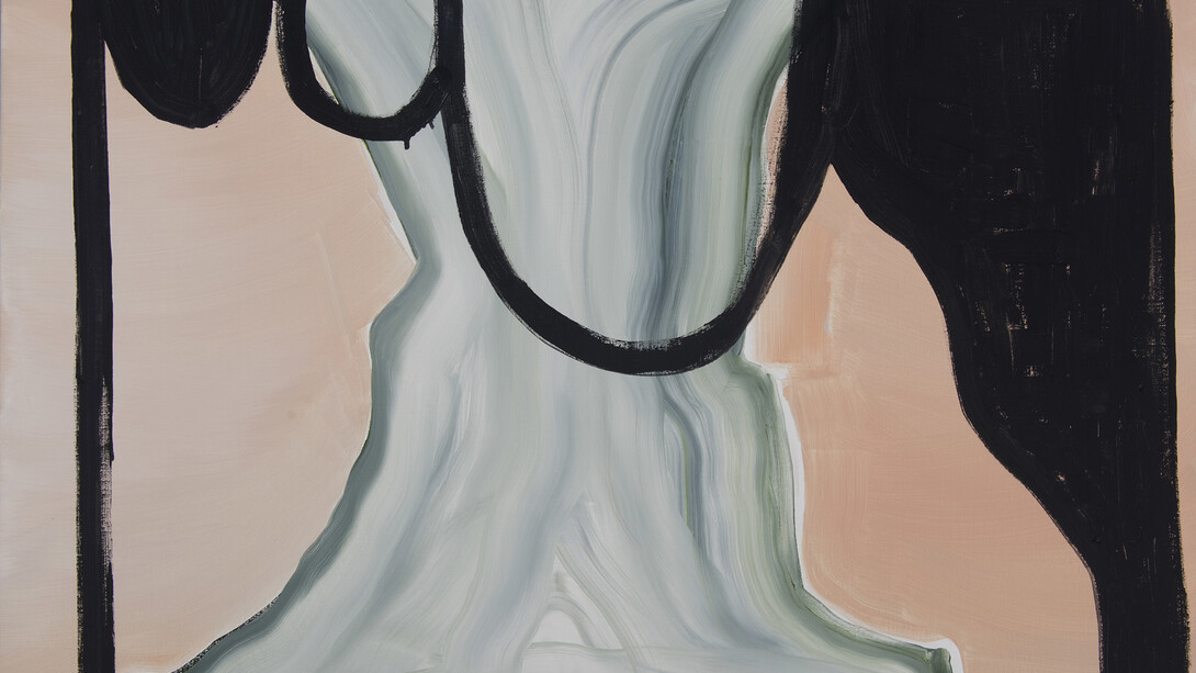 Bernard Gaube, Théâtre de formes, Huile sur toile, 2014-2015, 60 x 74 cm