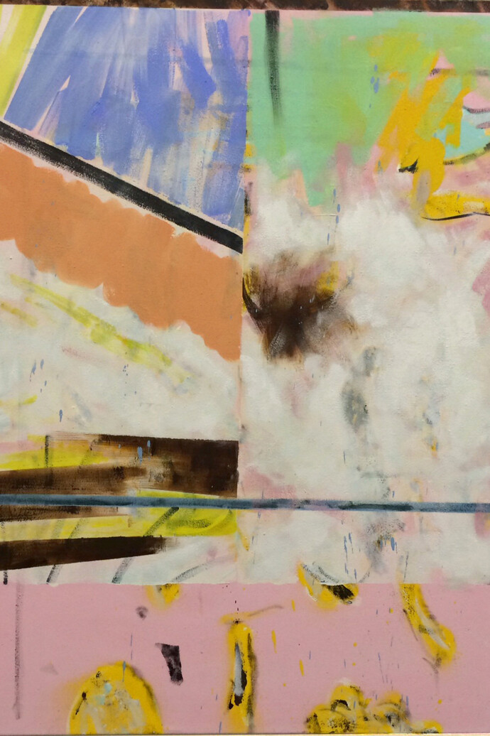 Jon Pilkington, Untitled (II), 2015, Oil on canvas, 74 x 60 cm, copyright the artist and Peter von Kant