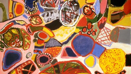 Guillaume Corneille. La grande sinfonia solare. 1964. 129,6 x 162 cm