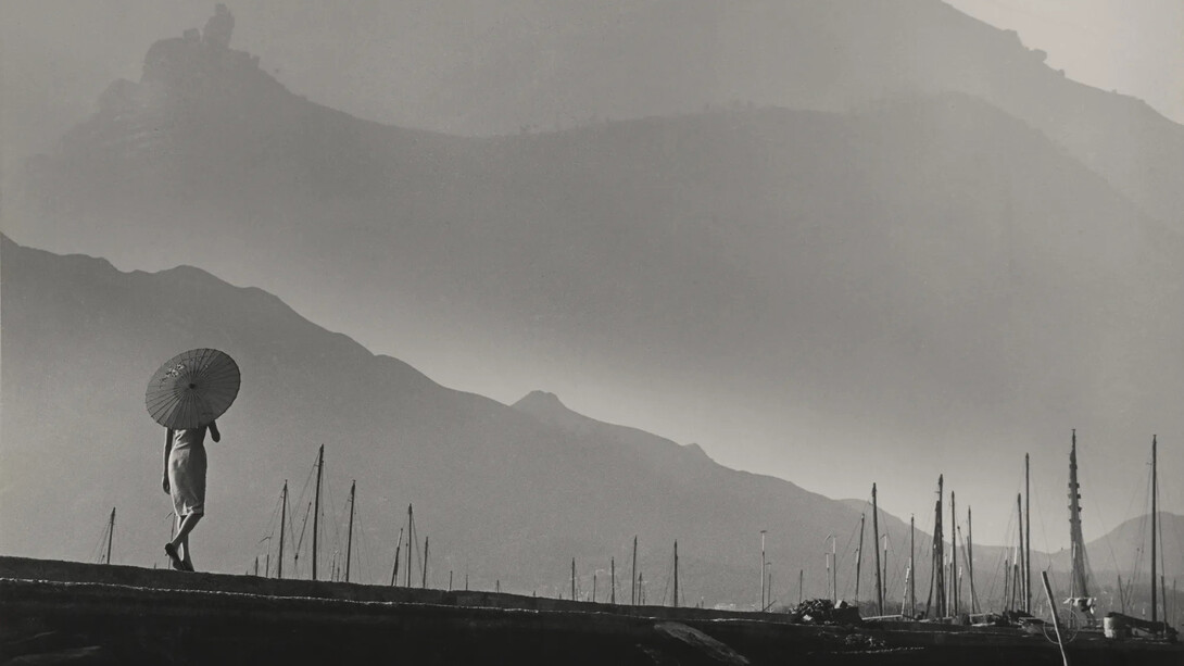 Richard Yee 趙羡藻, Stroll #2, Qing Shan, Hong Kong (detail), 1966. Courtesy of Robert Klein Gallery 