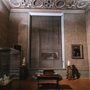 Leonardo Meoni, Gli altri colori purtroppo, sono tutti caduti, exhibition view. Courtesy of Amanita Gallery