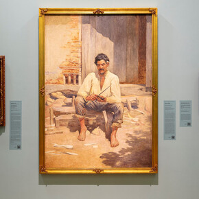 Almeida Junior, Caipiras. De l’abattage à la nostalgie, vue de l’exposition. Avec l’aimable autorisation de la Pinacothèque