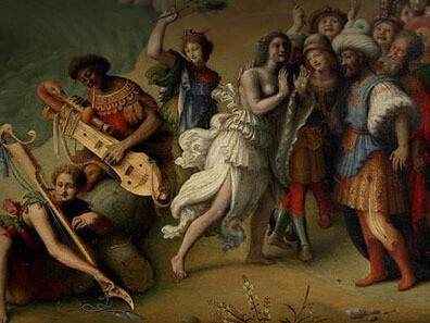 Piero di Cosimo, Liberazione di Andromeda, particolare