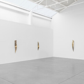 Yngve Holen, Furrow, exhibition view. Courtesy of Galerie Nordenhake