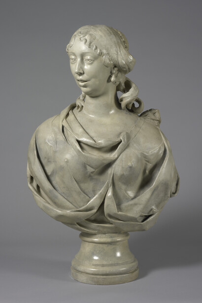 Bust of Elizabeth Pepys, After John Bushnell, 1970, (c) National Portrait Gallery, London