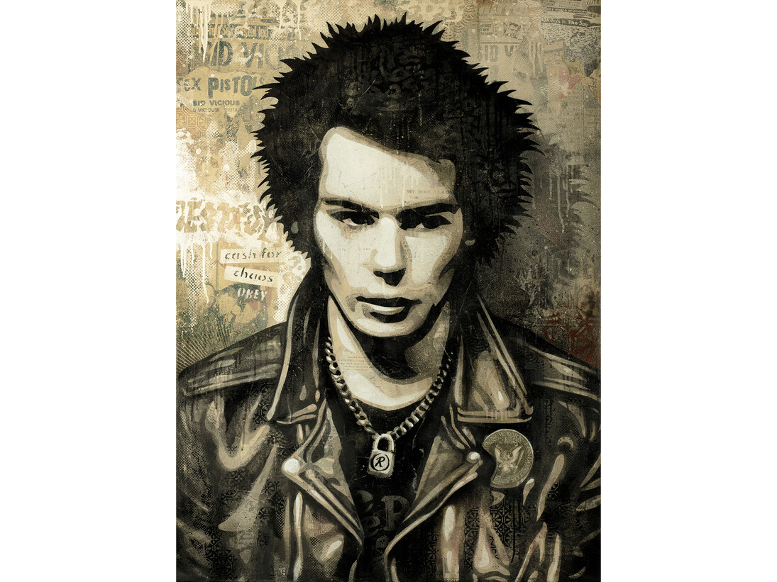 Shepar Fairey, Sid mugshot, courtesy galerie Magda Danysz