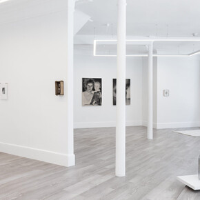 Various artists, The desert wind will salt your ruins, exhibition view. Courtesy of Krupa Gallery