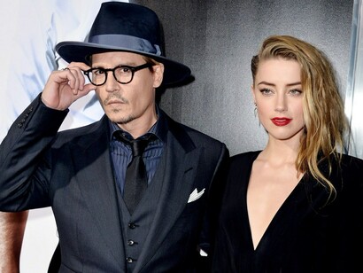 Johnny Depp y Amber Heard