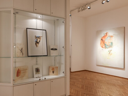 Peter Krawagna, Augen-blicke, ausstellungsansicht. Mit freundlicher genehmigung der Galerie Ernst Hilger. Foto von @ Katharina Schiffl