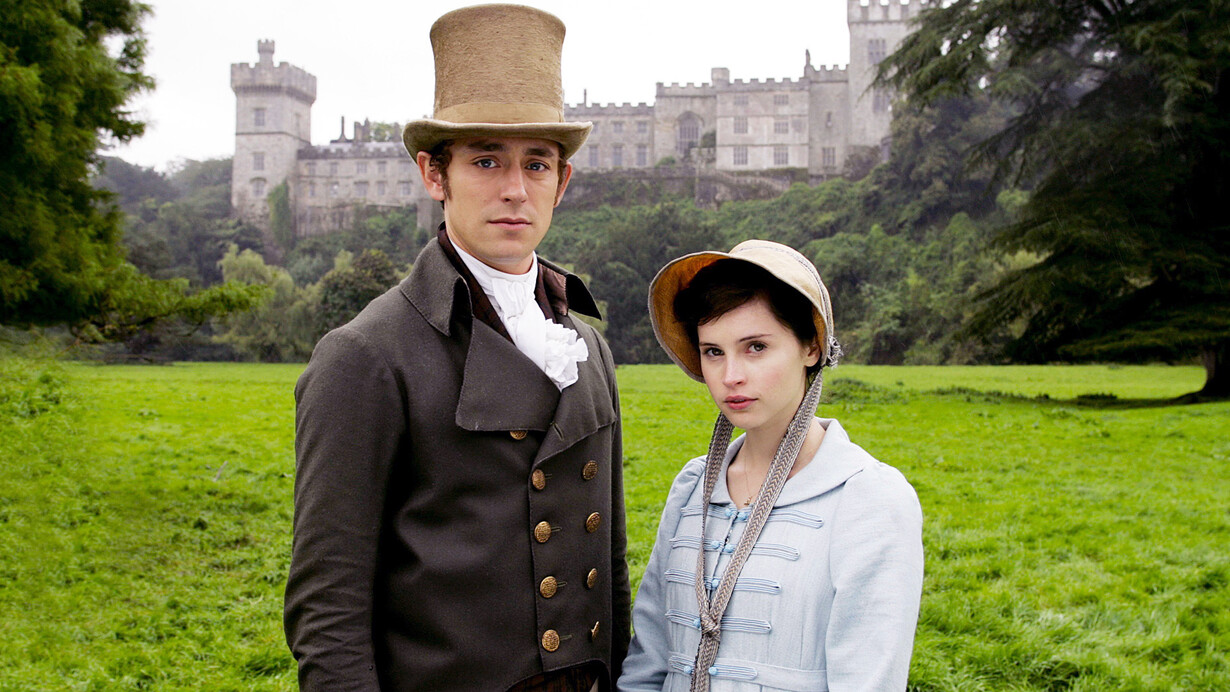 Fotograma de la adaptación cinematográfica de La abadía de Northanger
