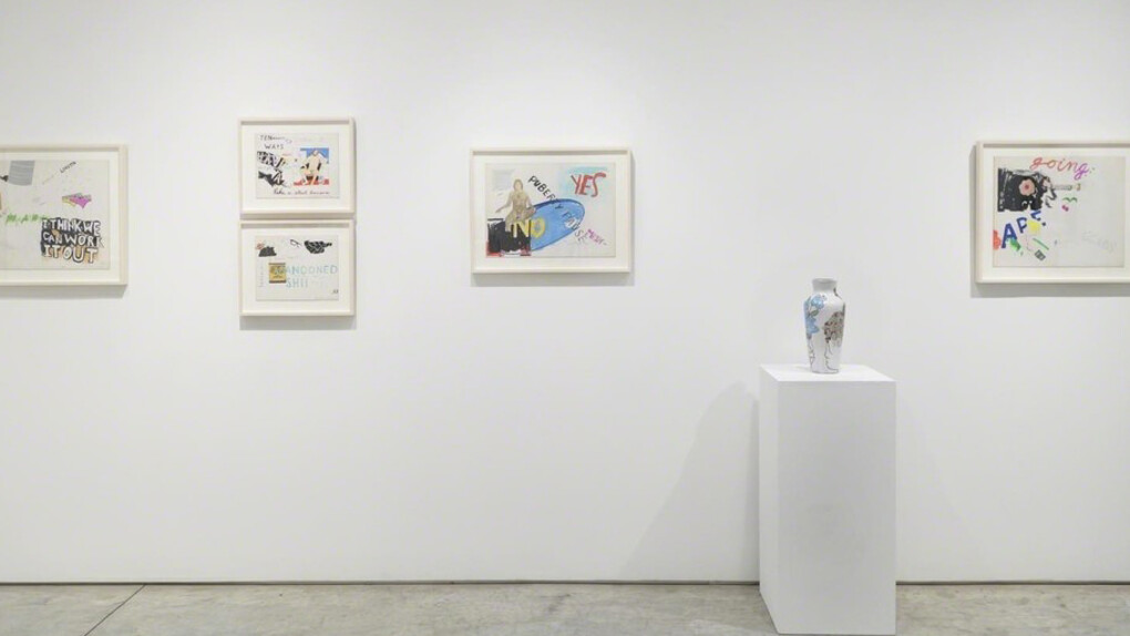 George Schneeman, Exhibition view. Courtesy of Pavel Zoubok Gallery