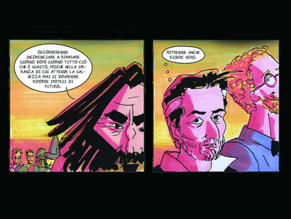 Novela gráfica. 'Cortocircuiti Cathartici' de Glauco Piccione & Pitz Horn, de Merangoli Editrice (2022)