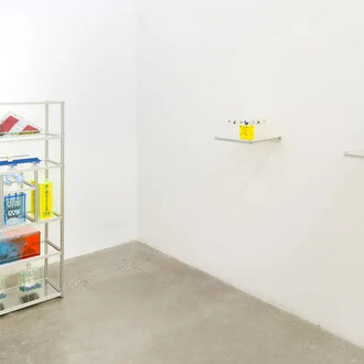 Jamie Lipson, Hard plastic, exhibition view. Courtesy of Blouin Division