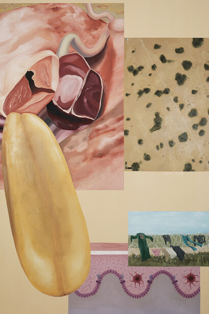 Sara Naim, Skin 9 (detail), 2025. Courtesy of The Third Line