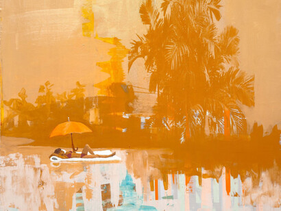 Sheldon Greenberg, Electrical storm (detail), 2026. Courtesy of Modernism Inc. 