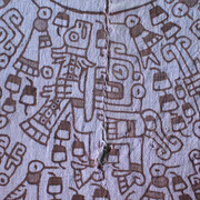 Textiles in early andean civilization. Courtesy of Museo Chileno de Arte Precolombino